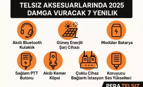 Telsiz Aksesuarlarında 2025’e Damga Vuracak 7 Yenilik