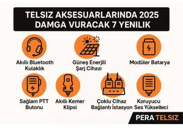 Telsiz Aksesuarlarında 2025’e Damga Vuracak 7 Yenilik