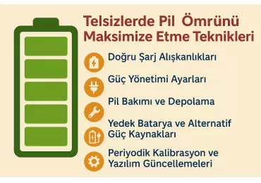 Telsizlerde Pil Ömrünü Maksimize Etme Teknikleri
