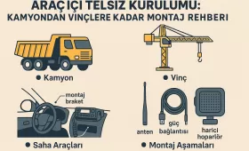 Araç İçi Telsiz Kurulumu: Kamyondan Vinçlere Kadar Montaj Rehberi