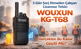 Lisanssız PMR Telsiz Rehberi ve İncelemeleri