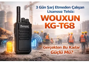 Lisanssız PMR Telsiz Rehberi ve İncelemeleri